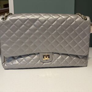Calin Collection Quilted Vegan Tote Bag